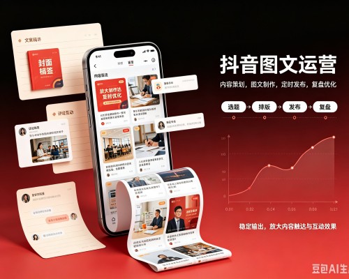 站前抖音图文代运营服务